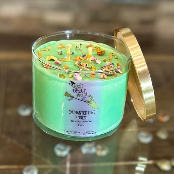 16oz Spring Scented Candles,2 Wick Homemade Coconut Soy Wax, hand poured candles - Picture 3 of 8